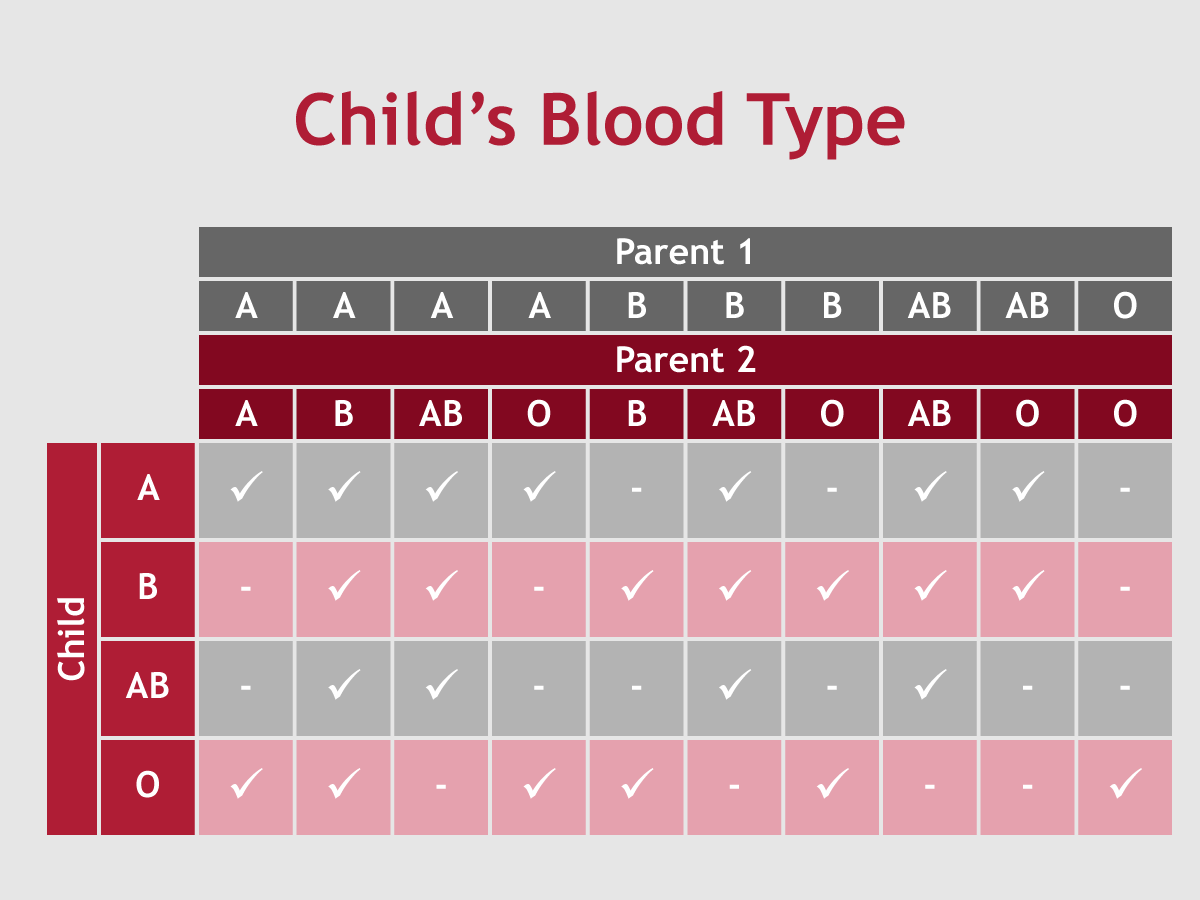 Inheritance Of The ABO Blood Groups Western Cape Blood Service