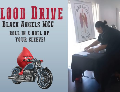 Black Angels Motorcycle Club Encouraged All Bikers to ‘Roll in and Roll Up Their Sleeves’ In Support of Blood Donation