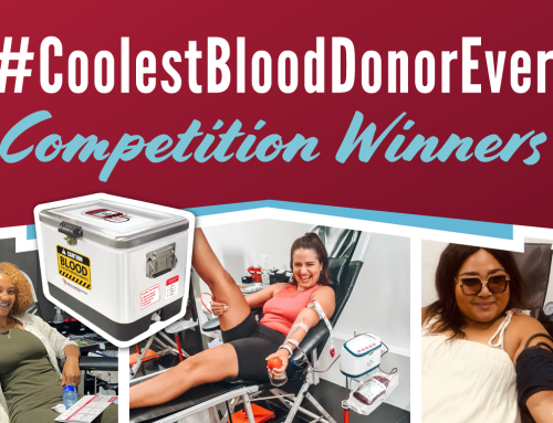 #CoolestBloodDonorEver – Another chance for you to win! And congratulations to our 5 winners
