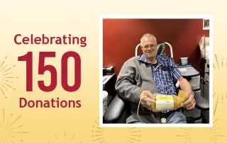 150th milestone donation