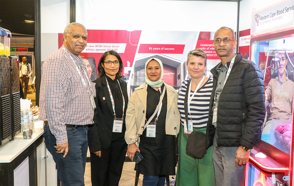 WCBS shines at the 37th South African National Blood Transfusion Congress