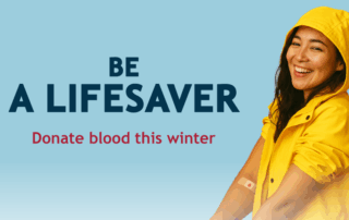 Be a Lifesaver. Donate Blood this Winter.